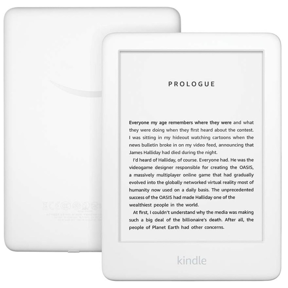 AMAZON Kindle 10th Gen Ad Free De-Registered White 8 GB